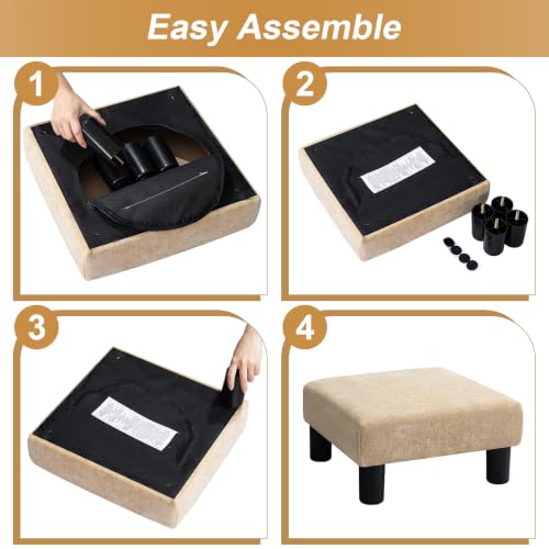 Small Foot Rest Stool Ottoman