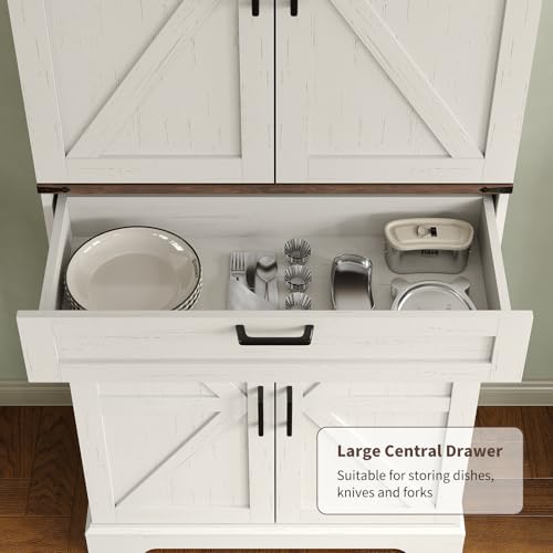 72'' Kitchen Storage Pantry Cabinet