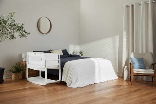 SnuzPod 4 Bedside Bassinet with Mattress