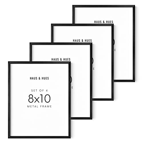 Set of 4 Black Frames 8x10 (4 Count)