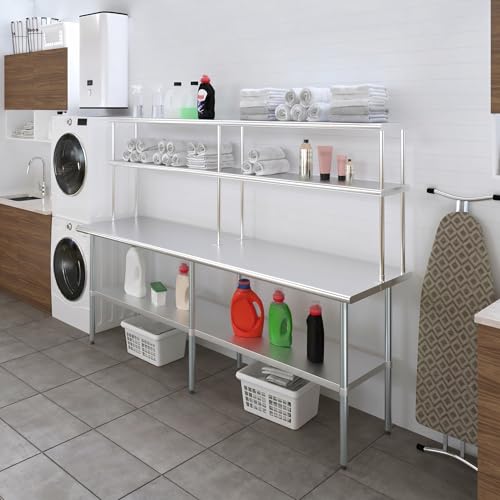 96 Inch Double Tier Overshelf (2 Count)