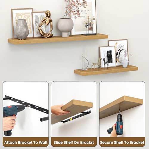 Floating Shelves for Wall 32 Inch (2 Count)