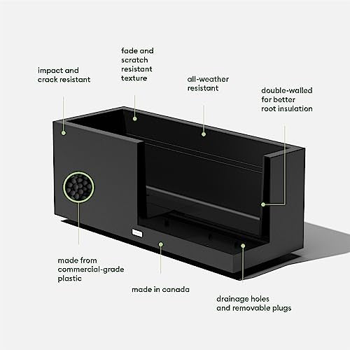 Block Series Long Box Planter