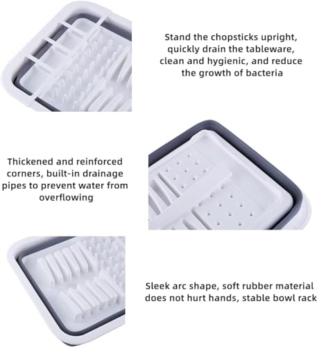 Collapsible Dish Drying Rack for RV Kitchen