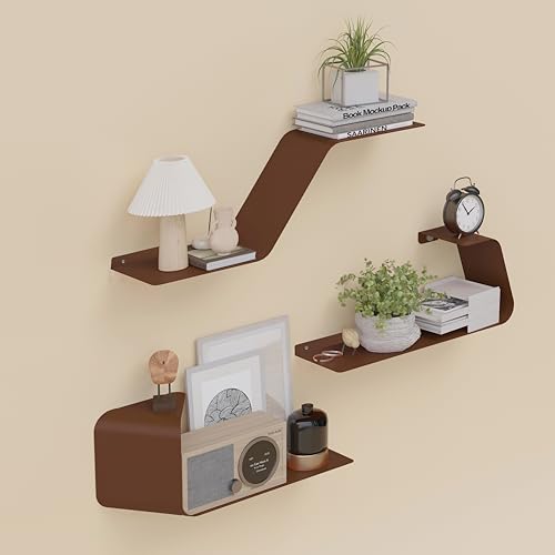 Floating Wall Shelves Set of 3 (3 Count)