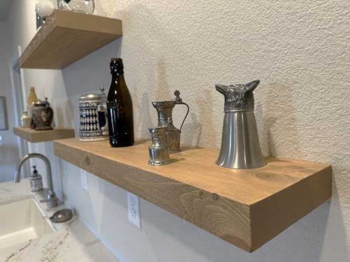 42 inch Wooden Floating Shelves for Wall