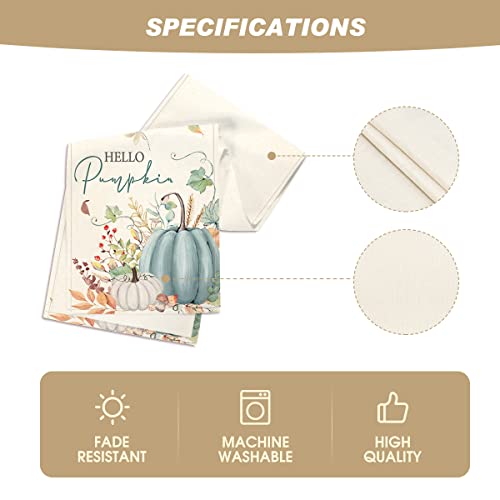 210 GSM Fall Table Runner Home Party Decor 13x90 Inch