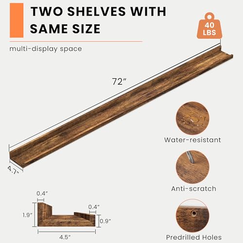 Picture Ledge Shelf (2 Count)
