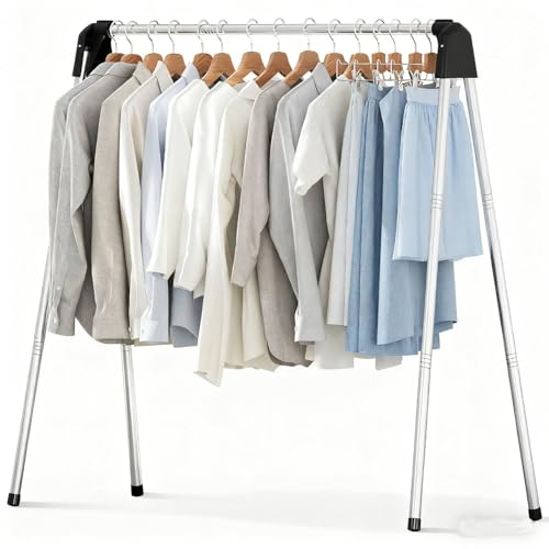 55" L Stainless Steel Clothes Drying Rack