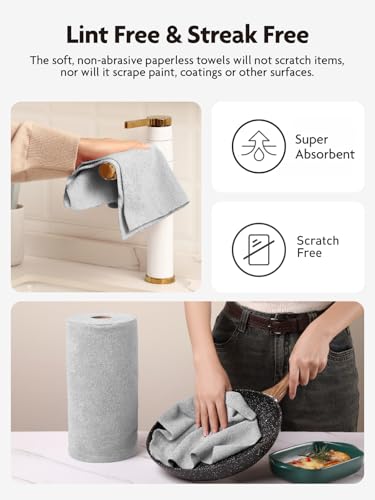 Microfiber Cleaning Cloth Roll (40 Count)