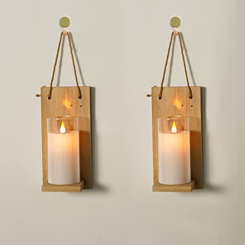 3" x 6" Pure White Flickering Flameless Candles with Clear Shell (2 Count)