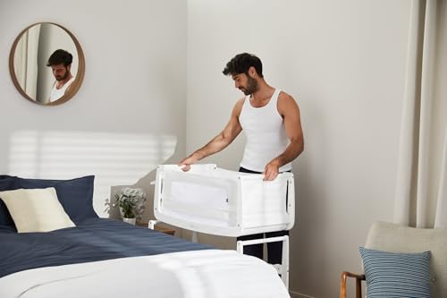 SnuzPod 4 Bedside Bassinet with Mattress