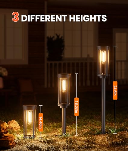 Landscape Solar Lights Outdoor Brightest (8 Count)
