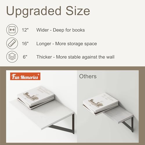 Floating Shelves Set of 2 (2 Count)