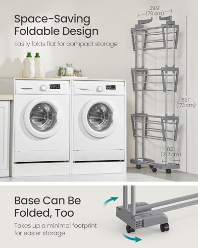 4 Tier Clothes Drying Rack