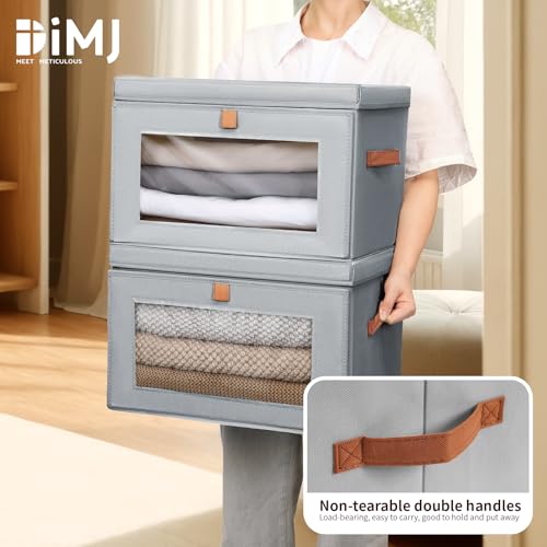 Storage Bins with Lids (6 Count)