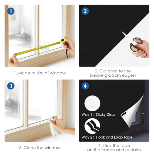 100% Blackout Window Cover