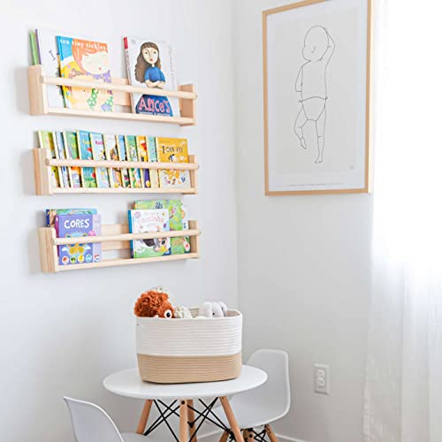 Cotton Rope Basket for Shelf Storage