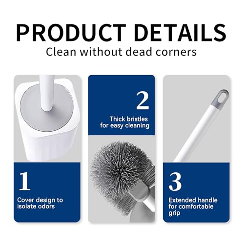 Toilet Brush & Holder Set