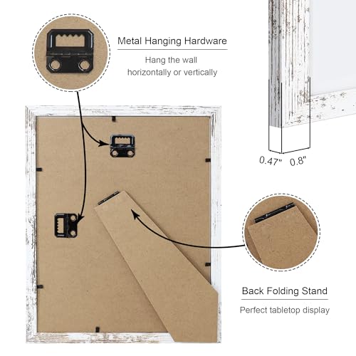 8x10 Picture Frame Set of 4