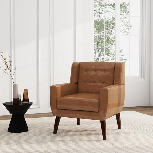 PU Leather Accent Chair