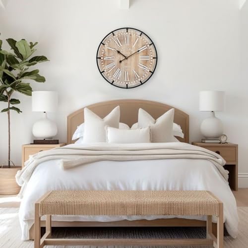 24 Inch Grand Farmhouse Wall Clock