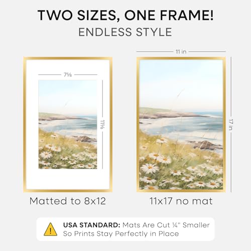 11x17 Gold Picture Frame