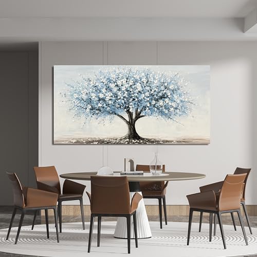 Large Tree of Life Wall Art Canvas Art Wall Decor for Living Room 29"X58"