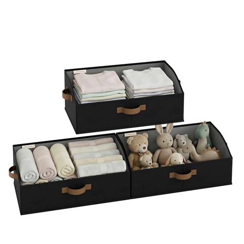 Closet Storage Bins Trapezoid (3 Count)
