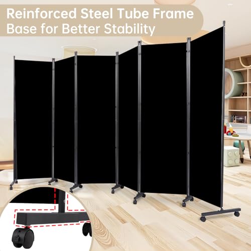 Room Divider Large 6 Panel Privacy Screen