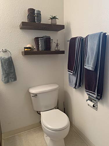 18 inch Wooden Floating Shelves for Wall