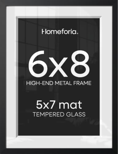6x8 Black Picture Frame