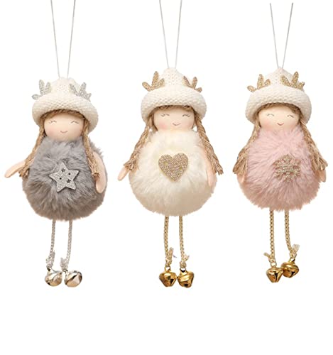 3pcs Christmas Angel Doll Decoration (3 Count)