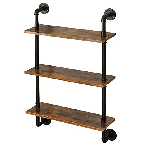 3 Tiers Industrial Pipe Shelves