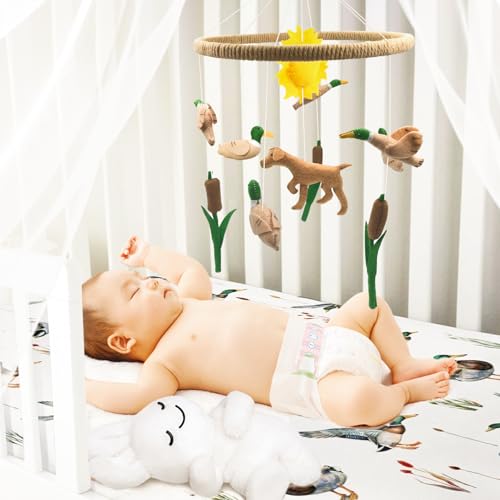 Baby Mobile for Crib Mallard Duck Baby Crib Mobile for Boys Girls