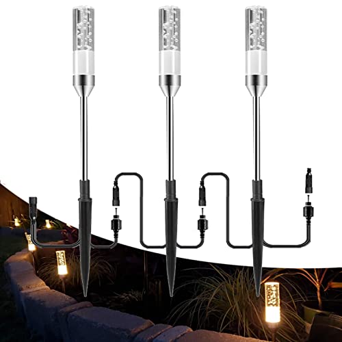 Warm White 3PCS Extension Lights for Path Lights (3 Count)