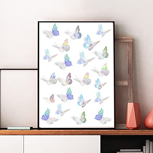 3D Butterfly Wall Decor (72 Count)