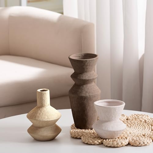Ceramic Vase Home Table Decor (3 Count)