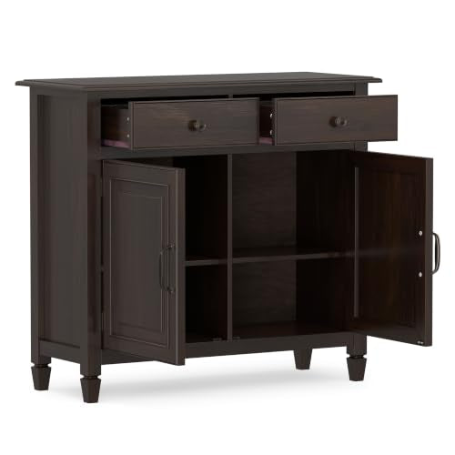 Connaught 51" Wide Solid Wood Storage Cabinet in White