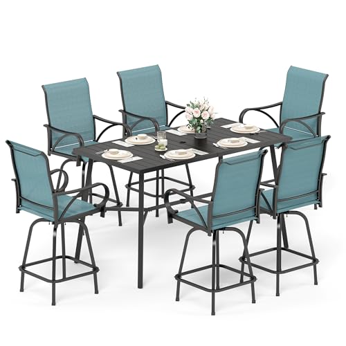 7 Piece Bar Height Patio Set (7 Count)