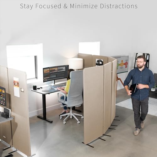 Freestanding 72 x 66 inch Privacy Panel