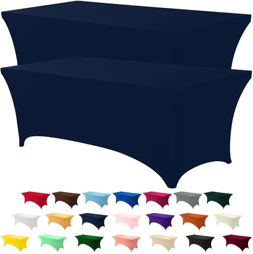 Spandex Table Cloth 2 Pack [6FT