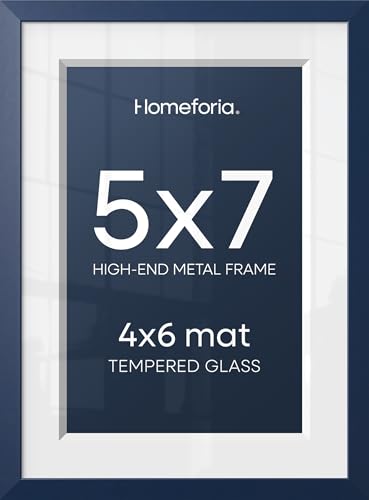 5x7 Blue Picture Frame