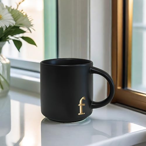 Black Ceramic Coffee Mug