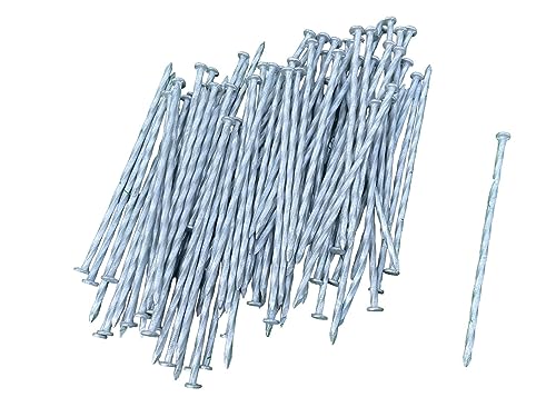 6 Inch Galvanized Landscape Edging Spikes (100 Count)
