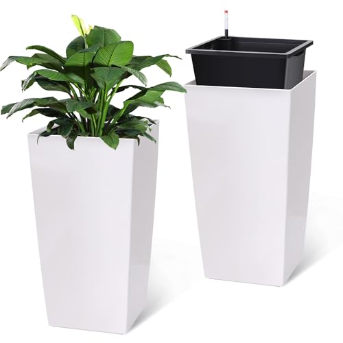 30 Inch Tall Planters Set of 2 (2 Count)