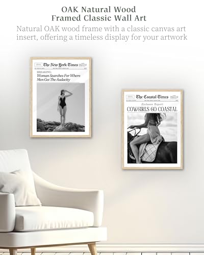 12x16in Where Men Get the Audacity Framed Newspaper Wall Art