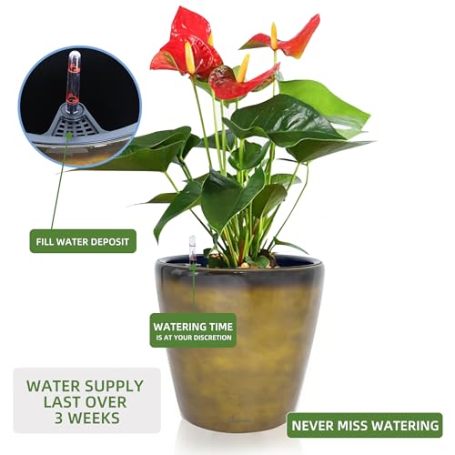 18x17 Self Watering Planter with Wheels