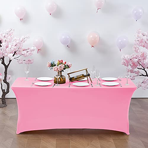 8FT Stretch Spandex Fitted Tablecloth