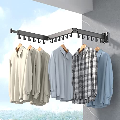 Clothes Drying Rack Wall Mounted